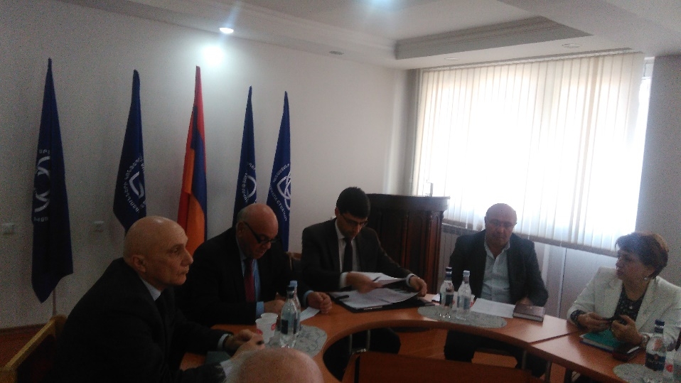 Обсуждение законопроекта Республики Армения «О внесении изменений и дополнений в Налоговый кодекс»