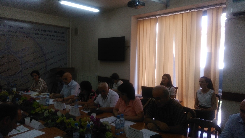 REGULAR MEETING OF THE REPUBLICAN TRIPARTITE COMMISSION OF ARMENIA